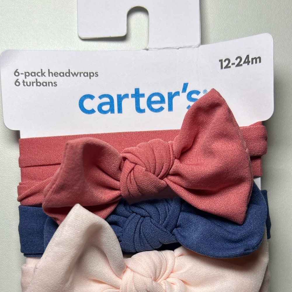 Carter's Multicolor Baby Headwraps Set - Picture 3 of 4